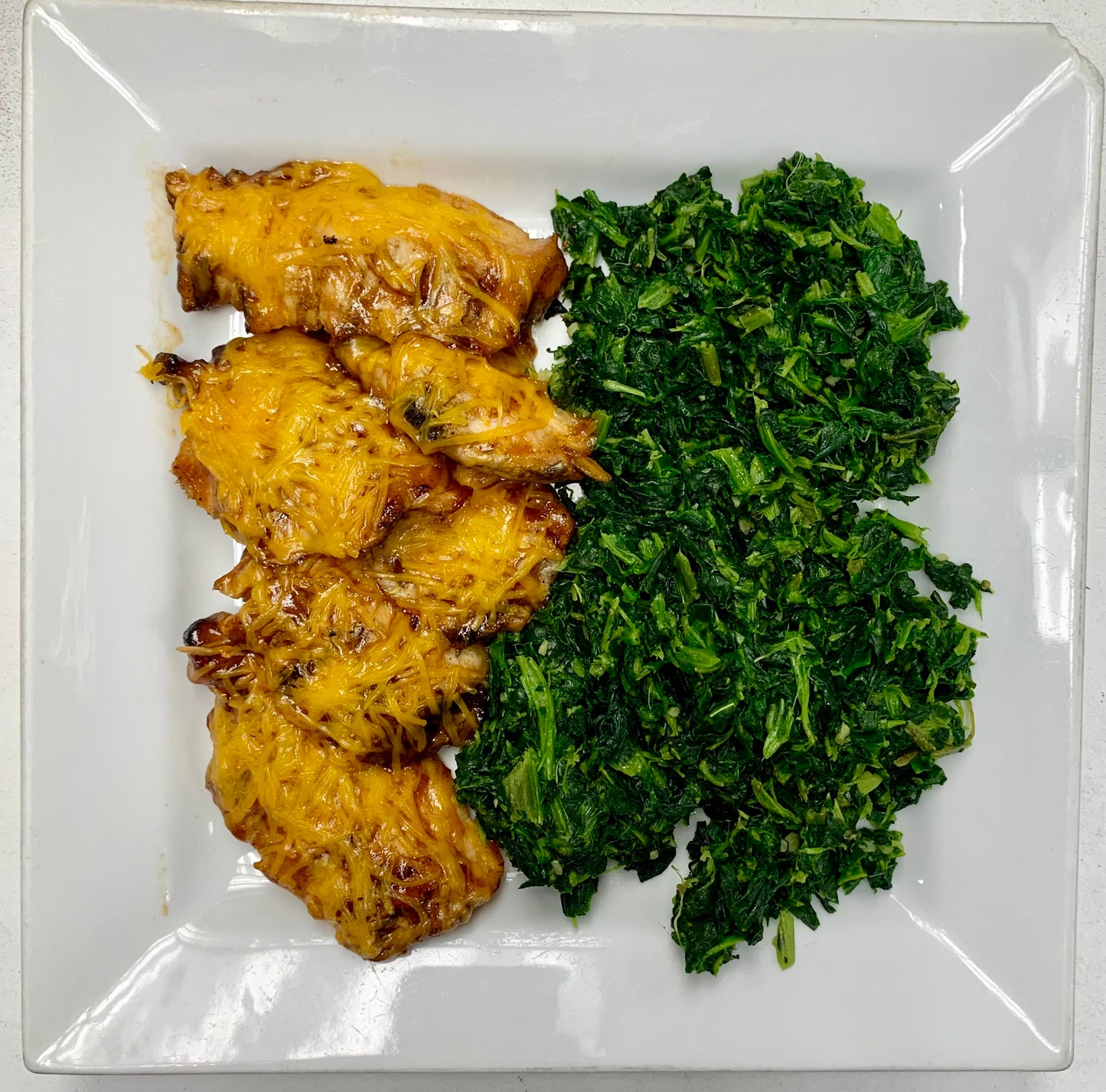Keto BBQ Chicken Meal