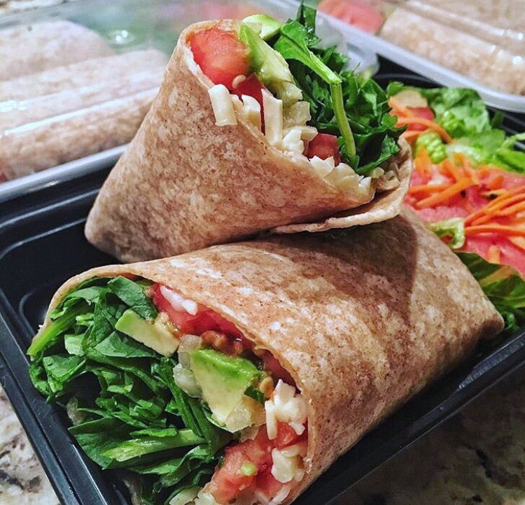 Avocado & Tomato Wrap