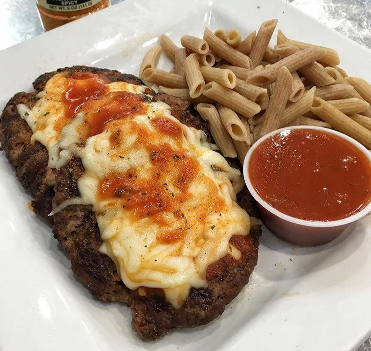 Bison Burger Parm