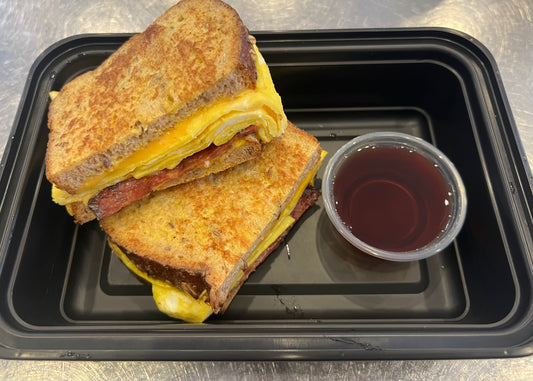 Protein French Toast Bacon Egg Cheese