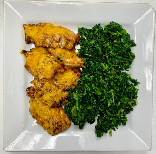 Keto BBQ Chicken Meal