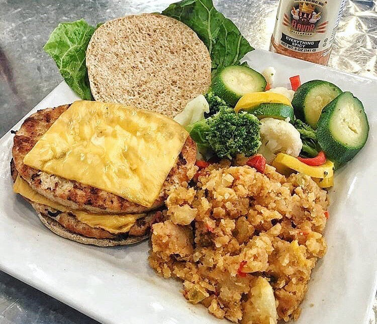 Turkey Cheeseburger